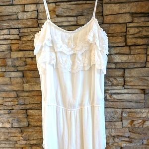Liberty Garden White Romper